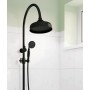 Lillian Twin Shower Matte Black